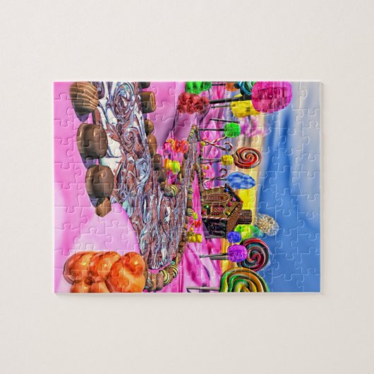 Pink Candyland Puzzle (Horizontal)