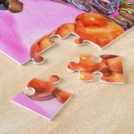 Pink Candyland Puzzle (Seite)