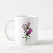 Pink Canterbury Bells Kaffeetasse (Links)