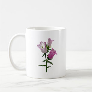 Pink Canterbury Bells Kaffeetasse