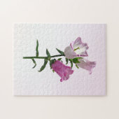 Pink Canterbury Bells Puzzle (Horizontal)