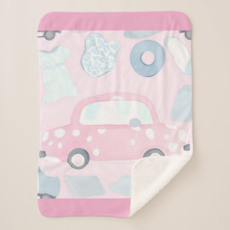 Pink car AI art  Sherpadecke