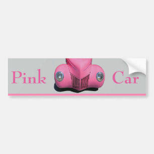 Pink Car Autoaufkleber
