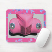 Pink Car Mouse Pad Mousepad (Mit Mouse)