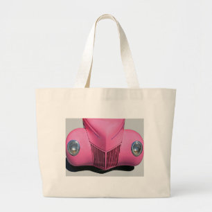 Pink Car Toe Bag Jumbo Stoffbeutel