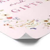 Pink Cards and Gifts Bridal Teeposter Poster (Ecke)