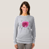 Pink Carnation Chemie Blume T-Shirt (Vorne ganz)