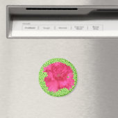 Pink Carnation Magnet (In Situ (Geschirrspüler))