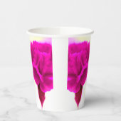 Pink Carnation Paper Cup Pappbecher (Links)