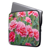 Pink Carnations Laptop Sleeve (Vorderseite Links)