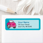 Pink Cartoon Car (Insitu)