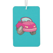 Pink Cartoon Car Autolufterfrischer (Rückseite)