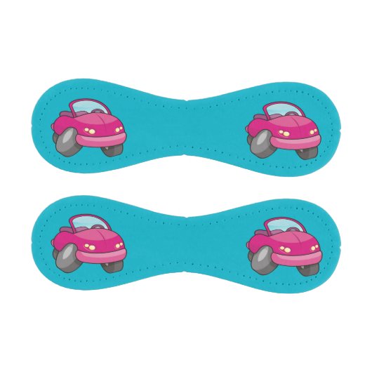 Pink Cartoon Car Baseball (Paneele)