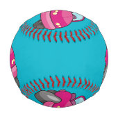Pink Cartoon Car Baseball (Vorderseite)