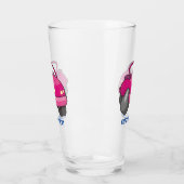 Pink Cartoon Car Glas (Links)