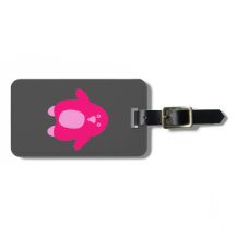 Pink Cartoon Pinguin