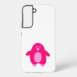 Pink Cartoon Pinguin Samsung Galaxy Hülle