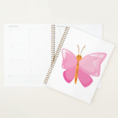 Pink-Cartoon-Schmetterling Planer (Anzeige)