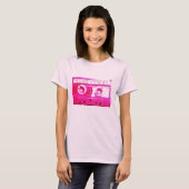 Pink Cassette. T-Shirt (Vorne ganz)