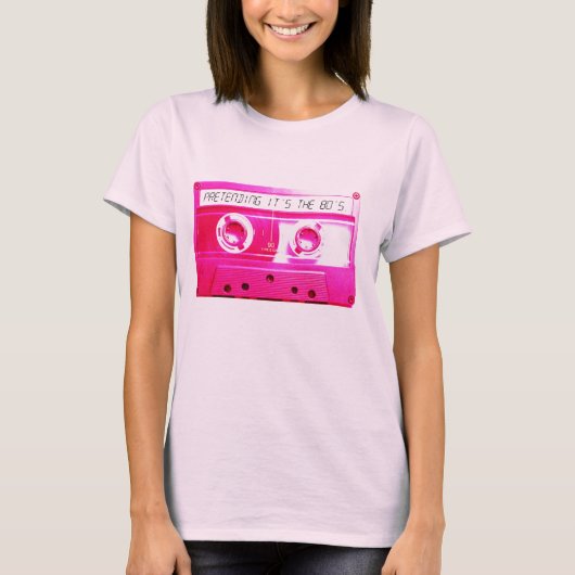 Pink Cassette. T-Shirt (Vorderseite)