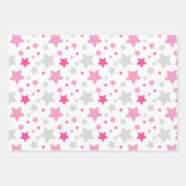 Pink Castle Pattern Geschenkpapier Set (Vorderseite 3)