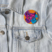 Pink Cat Face Button (Beispiel)