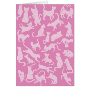 Pink Cat Pattern