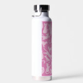 Pink Cat Pattern Trinkflasche (Rechts)