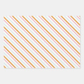 Pink Cat Weihnachtslicht Geschenkpapier Set (Vorderseite 3)