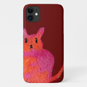 Pink Cate Funky niedlich Kitty Case-Mate iPhone Hülle