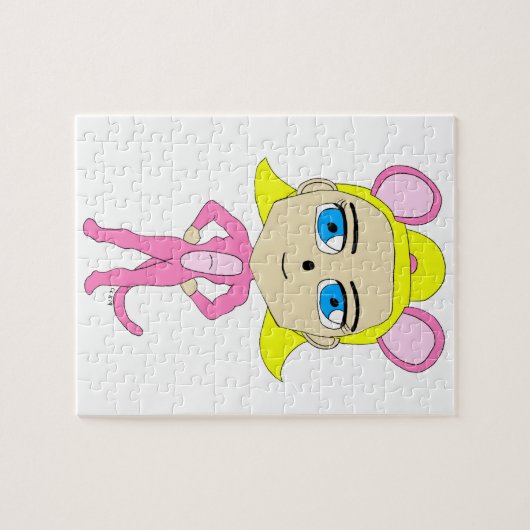 pink catgirl puzzle (Horizontal)