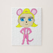 pink catgirl puzzle (Vertikal)