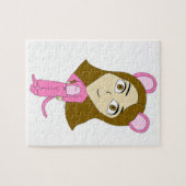 pink catgirl     puzzle (Horizontal)