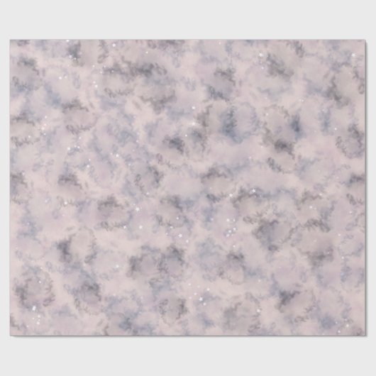 Pink Celestie Birthday Magical Watercolor Geschenkpapier (Flach)