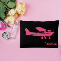 Pink Cessna Flugzeug Girly Aviation Individuelle N