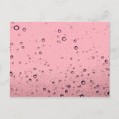 Pink Chamgagne Postkarte (Vorderseite)