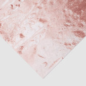 Pink Champagne Rose Glam Wedding Seidenpapier (Detail)