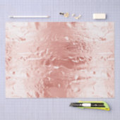 Pink Champagne Rose Glam Wedding Seidenpapier (Handwerk)