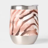 Pink Champagne Rose Glam Zebra (Links)