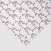 Pink Champagne Wedding Brautparty Geschenkartikel Seidenpapier (Ausschnitt)