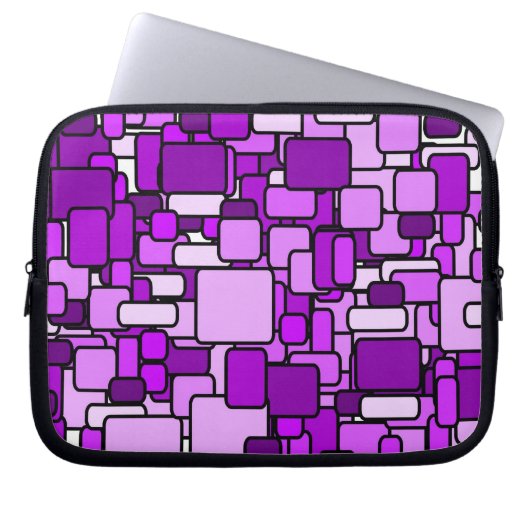 Pink Chaos Electronics Bag Laptopschutzhülle (Vorderseite)