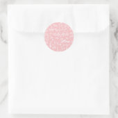 Pink Charleston Toile Sticker (Tasche)