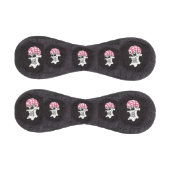 Pink Checkerboard Skull Baseball (Paneele)