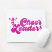 Pink Cheerleader Football USA Sport Mousepad (Mit Mouse)