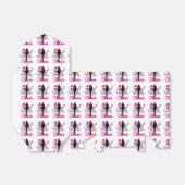 Pink Cheerleader Geschenkschachtel (Ungefaltet)