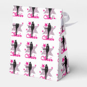 Pink Cheerleader Geschenkschachtel (Rückseite)
