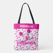 Pink-Cheerleader-Mädchen Tasche (Rückseite)