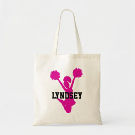 Pink Cheerleader Tote Bag Tragetasche