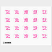 Pink Cheers to 30 Years Sticker (Blatt)