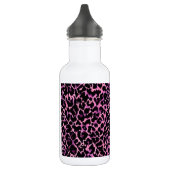 Pink Cheetah Edelstahlflasche (Links)